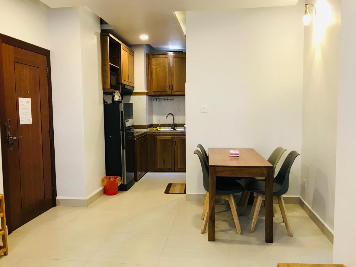 Chung cư 60 m² 2 phòng ngủ, 2 phòng tắm riêng ở Chamkar Morn Phnom Penh Ngoại thất bức ảnh
