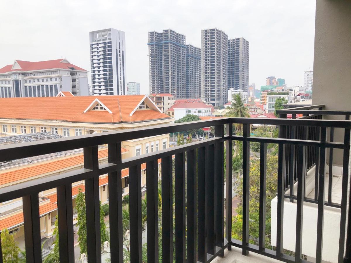 Chung cư 60 m² 2 phòng ngủ, 2 phòng tắm riêng ở Chamkar Morn Phnom Penh Ngoại thất bức ảnh