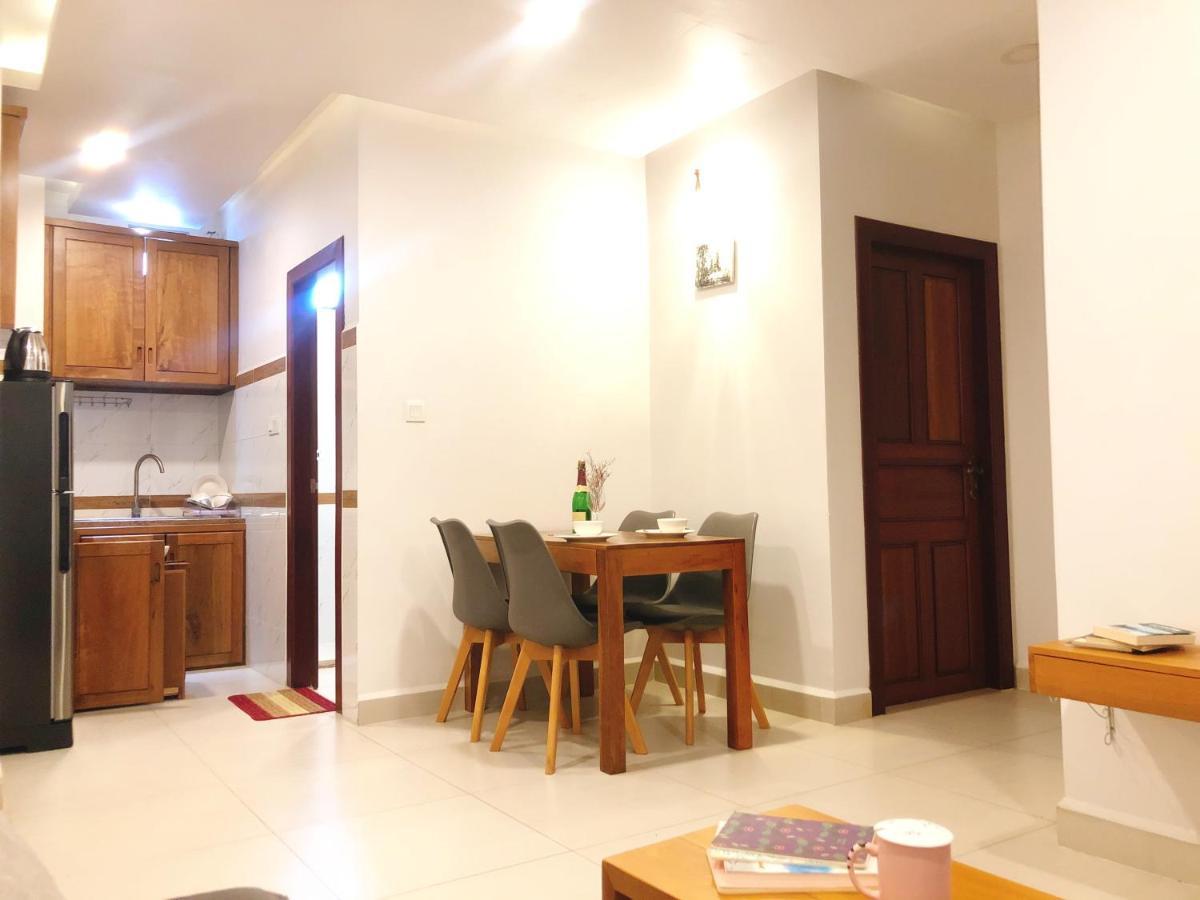 Chung cư 60 m² 2 phòng ngủ, 2 phòng tắm riêng ở Chamkar Morn Phnom Penh Ngoại thất bức ảnh