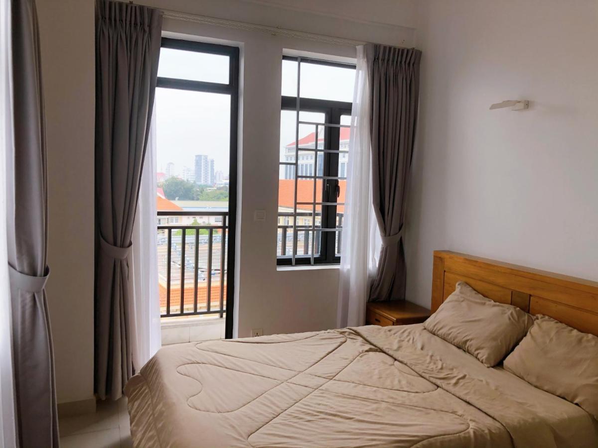 Chung cư 60 m² 2 phòng ngủ, 2 phòng tắm riêng ở Chamkar Morn Phnom Penh Ngoại thất bức ảnh
