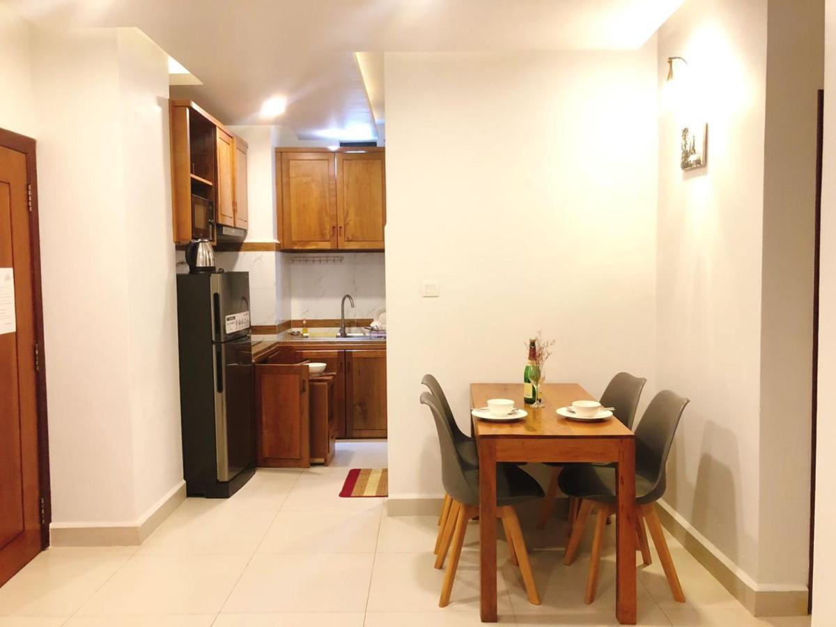 Chung cư 60 m² 2 phòng ngủ, 2 phòng tắm riêng ở Chamkar Morn Phnom Penh Ngoại thất bức ảnh