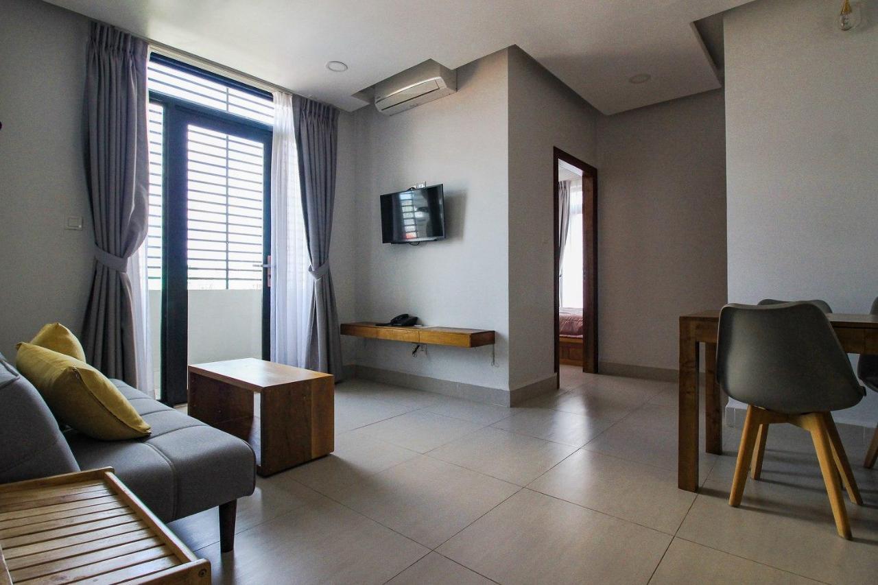 Chung cư 60 m² 2 phòng ngủ, 2 phòng tắm riêng ở Chamkar Morn Phnom Penh Ngoại thất bức ảnh