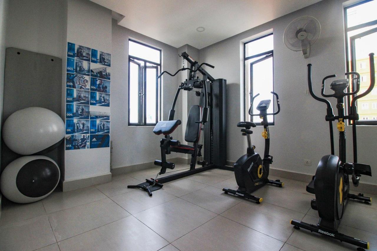 Chung cư 60 m² 2 phòng ngủ, 2 phòng tắm riêng ở Chamkar Morn Phnom Penh Ngoại thất bức ảnh